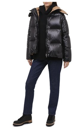 Женские текстильные ботинки LE SILLA черного цвета по цене 68650 руб., арт. 7535R040M1PPTYR | Фото 2 Женские текстильные ботинки LE SILLA черного цвета, арт. 7535R040M1PPTYR | Фото 2