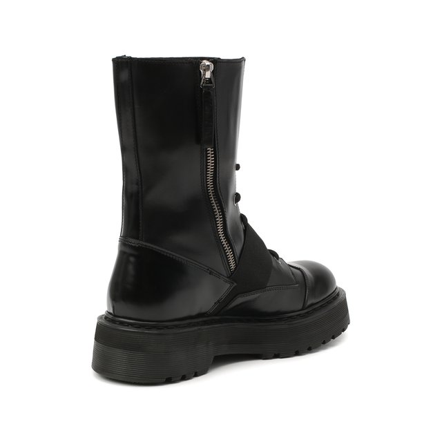 Кожаные ботинки  Premiata M4970/VAR.3, цвет чёрный, размер 41 M4970/VAR.3 - фото 4
