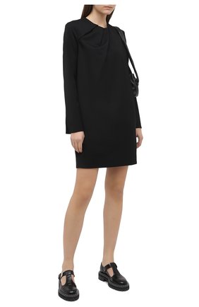 Женское платье VICTORIA, VICTORIA BECKHAM черного цвета по цене 41150 руб., арт. 2420WDR001985B | Фото 2 Женское платье VICTORIA, VICTORIA BECKHAM черного цвета, арт. 2420WDR001985B | Фото 2
