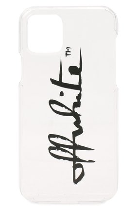 Мужской чехол для iphone 11 pro OFF-WHITE белого цвета по цене 7205 руб., арт. 0WPA012E20PLA0117910 | Фото 1 Мужской чехол для iphone 11 pro OFF-WHITE белого цвета, арт. 0WPA012E20PLA0117910 | Фото 1