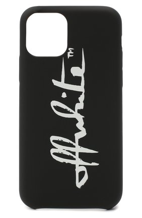 Мужской чехол для iphone 11 pro OFF-WHITE черного цвета по цене 6460 руб., арт. 0WPA012E20PLA0031001 | Фото 1 Мужской чехол для iphone 11 pro OFF-WHITE черного цвета, арт. 0WPA012E20PLA0031001 | Фото 1
