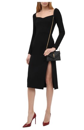 Женская кожаные туфли zoe SAINT LAURENT красного цвета по цене 82550 руб., арт. 601734/EX700 | Фото 2 Женская кожаные туфли zoe SAINT LAURENT красного цвета, арт. 601734/EX700 | Фото 2