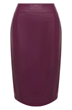 Женская кожаная юбка SAINT LAURENT фиолетового цвета по цене 231500 руб., арт. 635199/YC2ZZ | Фото 1 Женская кожаная юбка SAINT LAURENT фиолетового цвета, арт. 635199/YC2ZZ | Фото 1