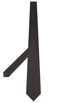 Мужской шелковый галстук ERMENEGILDO ZEGNA черного цвета по цене 15200 руб., арт. Z8D90/1XW | Фото 2 Мужской шелковый галстук ERMENEGILDO ZEGNA черного цвета, арт. Z8D90/1XW | Фото 2