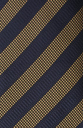 Мужской шелковый галстук ERMENEGILDO ZEGNA темно-синего цвета по цене 15200 руб., арт. Z8D85/1XW | Фото 3 Мужской шелковый галстук ERMENEGILDO ZEGNA темно-синего цвета, арт. Z8D85/1XW | Фото 3