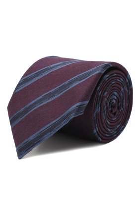Мужской галстук из шелка и шерсти ERMENEGILDO ZEGNA фиолетового цвета по цене 15200 руб., арт. Z8E34/18H | Фото 1 Мужской галстук из шелка и шерсти ERMENEGILDO ZEGNA фиолетового цвета, арт. Z8E34/18H | Фото 1