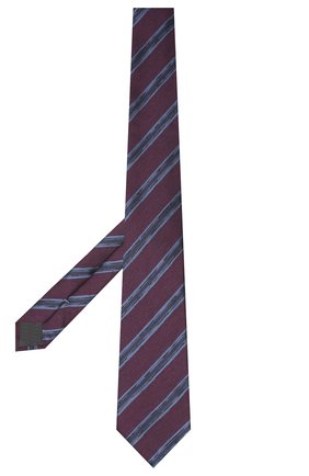Мужской галстук из шелка и шерсти ERMENEGILDO ZEGNA фиолетового цвета по цене 15200 руб., арт. Z8E34/18H | Фото 2 Мужской галстук из шелка и шерсти ERMENEGILDO ZEGNA фиолетового цвета, арт. Z8E34/18H | Фото 2