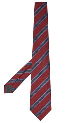 Мужской галстук из шелка и шерсти ERMENEGILDO ZEGNA красного цвета по цене 15850 руб., арт. Z8E34/18H | Фото 2 Мужской галстук из шелка и шерсти ERMENEGILDO ZEGNA красного цвета, арт. Z8E34/18H | Фото 2