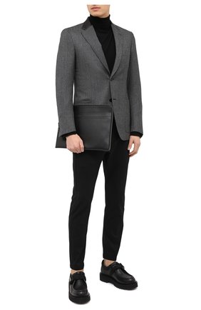 Мужская кожаная папка для документов BRIONI черного цвета по цене 87450 руб., арт. 0HTD0L/P9721 | Фото 2 Мужская кожаная папка для документов BRIONI черного цвета, арт. 0HTD0L/P9721 | Фото 2