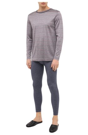 Мужские лонгслив из шелка и хлопка ZIMMERLI серого цвета по цене 19500 руб., арт. 1349-21063 | Фото 2 Мужские лонгслив из шелка и хлопка ZIMMERLI серого цвета, арт. 1349-21063 | Фото 2