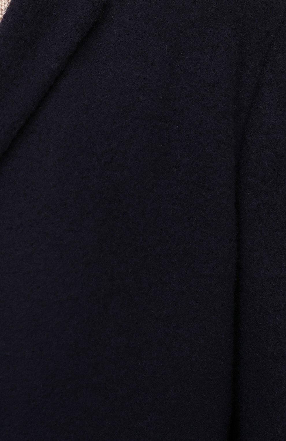 Мужской кашемировое пальто KNT темно-синего цвета, арт. USP0101K02T15 | Фото 5 (Материал внешний: Шерсть, Кашемир; Рукава: Длинные; Длина (верхняя одежда): До середины бедра; Региональные ограничения белый список (Axapta Mercury): RU; Стили: Классический; Мужское Кросс-КТ: Верхняя одежда, пальто-верхняя одежда; Материал подклада: Купро)
