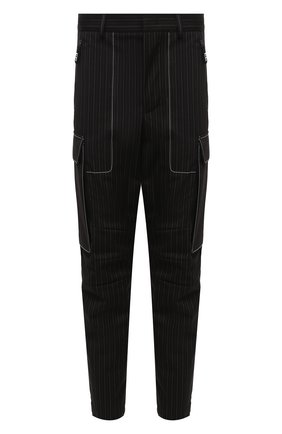 Мужские брюки-карго GIORGIO ARMANI черного цвета по цене 171000 руб., арт. 0WGPP0FC/T0258 | Фото 1 Мужские брюки-карго GIORGIO ARMANI черного цвета, арт. 0WGPP0FC/T0258 | Фото 1