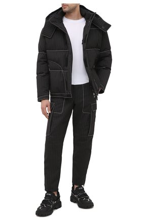 Мужские брюки-карго GIORGIO ARMANI черного цвета по цене 171000 руб., арт. 0WGPP0FC/T0258 | Фото 2 Мужские брюки-карго GIORGIO ARMANI черного цвета, арт. 0WGPP0FC/T0258 | Фото 2