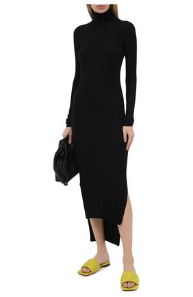 Женские кожаные шлепанцы bv rubber lido BOTTEGA VENETA желтого цвета по цене 51350 руб., арт. 639940/VBP30 | Фото 2 Женские кожаные шлепанцы bv rubber lido BOTTEGA VENETA желтого цвета, арт. 639940/VBP30 | Фото 2