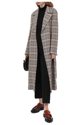 Женские кожаные монки SANTONI коричневого цвета по цене 69950 руб., арт. WUCR59017HL1N0L0U80 | Фото 2 Женские кожаные монки SANTONI коричневого цвета, арт. WUCR59017HL1N0L0U80 | Фото 2