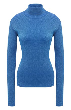 Женская водолазка из вискозы MM6 голубого цвета по цене 29950 руб., арт. S62NC0052/S23810 | Фото 1 Женская водолазка из вискозы MM6 голубого цвета, арт. S62NC0052/S23810 | Фото 1