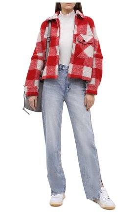 Женская куртка WOOLRICH красного цвета по цене 37000 руб., арт. CFWW0S0025FR/UT1812 | Фото 2 Женская куртка WOOLRICH красного цвета, арт. CFWW0S0025FR/UT1812 | Фото 2