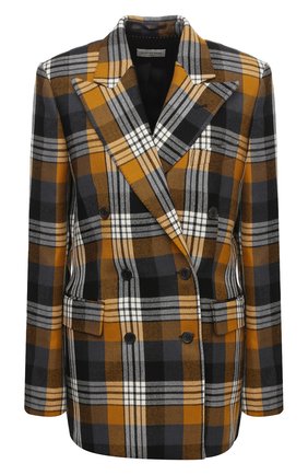 Женский шерстяной жакет DRIES VAN NOTEN оранжевого цвета по цене 123500 руб., арт. 202-10414-1036 | Фото 1 Женский шерстяной жакет DRIES VAN NOTEN оранжевого цвета, арт. 202-10414-1036 | Фото 1