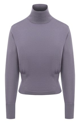 Женская шерстяная водолазка DRIES VAN NOTEN сиреневого цвета по цене 42600 руб., арт. 202-11290-1700 | Фото 1 Женская шерстяная водолазка DRIES VAN NOTEN сиреневого цвета, арт. 202-11290-1700 | Фото 1
