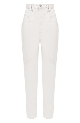 Женские джинсы ISABEL MARANT белого цвета по цене 35500 руб., арт. PA1759-20H029I/NADEL0ISA | Фото 1 Женские джинсы ISABEL MARANT белого цвета, арт. PA1759-20H029I/NADEL0ISA | Фото 1