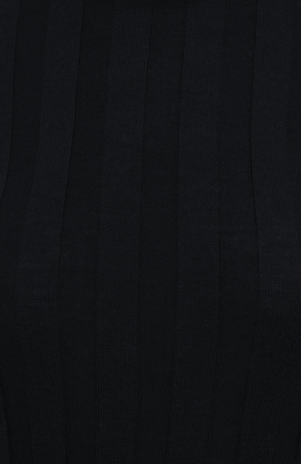 Женское шерстяное платье KHAITE черного цвета, арт. 8452500/CARME | Фото 5 (Материал внешний: Шерсть; Рукава: Длинные; Случай: Повседневный; Женское Кросс-КТ: платье-футляр, Платье-одежда; Кросс-КТ: Трикотаж; Длина Ж (юбки, платья, шорты): Макси; Стили: Кэжуэл)