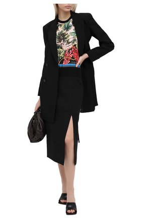 Женский топ из кашемира и шелка DOLCE & GABBANA разноцветного цвета по цене 69950 руб., арт. FX826T/JAM6B | Фото 2 Женский топ из кашемира и шелка DOLCE & GABBANA разноцветного цвета, арт. FX826T/JAM6B | Фото 2
