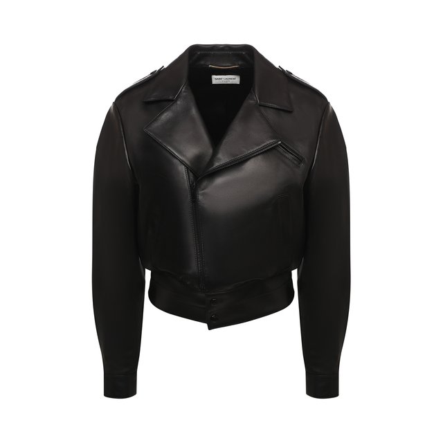 Кожаная куртка Yves Saint Laurent 11439634