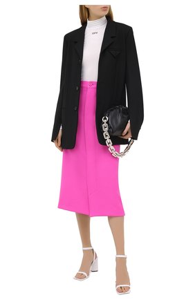 Женская шерстяная юбка BALENCIAGA фуксия цвета по цене 85200 руб., арт. 626564/TIU06 | Фото 2 Женская шерстяная юбка BALENCIAGA фуксия цвета, арт. 626564/TIU06 | Фото 2