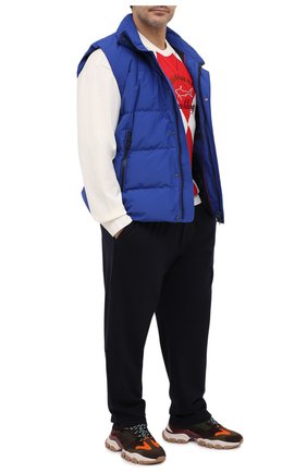 Мужской джемпер PAUL&SHARK разноцветного цвета по цене 42900 руб., арт. I20P1080/HV0/3XL-6XL | Фото 2 Мужской джемпер PAUL&SHARK разноцветного цвета, арт. I20P1080/HV0/3XL-6XL | Фото 2 (Материал внешний: Шерсть, Синтетический материал; Рукава: Длинные; Мужское Кросс-КТ: Джемперы; Вырез: Круглый; Принт: С принтом; Длина (для топов): Удлиненные)