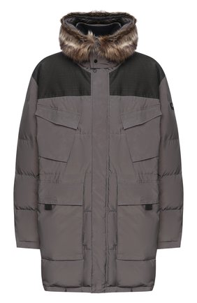 Мужская пуховик PAUL&SHARK серого цвета по цене 138500 руб., арт. I20P2332/H88/3XL-6XL | Фото 1 Мужская пуховик PAUL&SHARK серого цвета, арт. I20P2332/H88/3XL-6XL | Фото 1