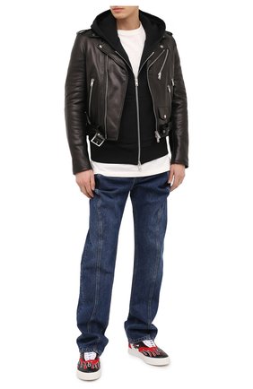 Мужская хлопковая толстовка AMIRI черного цвета по цене 84950 руб., арт. W0M02722TE | Фото 2 Мужская хлопковая толстовка AMIRI черного цвета, арт. W0M02722TE | Фото 2