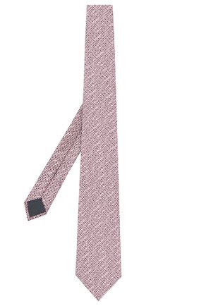 Мужской шелковый галстук ERMENEGILDO ZEGNA розового цвета по цене 15850 руб., арт. Z8E43/1UM | Фото 2 Мужской шелковый галстук ERMENEGILDO ZEGNA розового цвета, арт. Z8E43/1UM | Фото 2