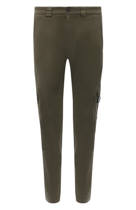 Мужской хлопковые брюки C.P. COMPANY хаки цвета по цене 23900 руб., арт. 09CMPA158A-005529G | Фото 1 Мужской хлопковые брюки C.P. COMPANY хаки цвета, арт. 09CMPA158A-005529G | Фото 1