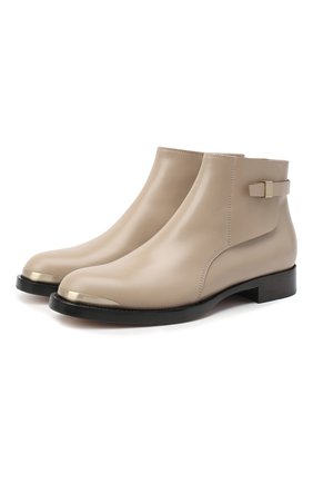 Женские кожаные ботинки GIORGIO ARMANI бежевого цвета по цене 73150 руб., арт. X1M359/XC976 | Фото 1 Женские кожаные ботинки GIORGIO ARMANI бежевого цвета, арт. X1M359/XC976 | Фото 1
