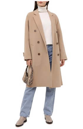 Женские кожаные ботинки GIORGIO ARMANI бежевого цвета по цене 73150 руб., арт. X1M359/XC976 | Фото 2 Женские кожаные ботинки GIORGIO ARMANI бежевого цвета, арт. X1M359/XC976 | Фото 2