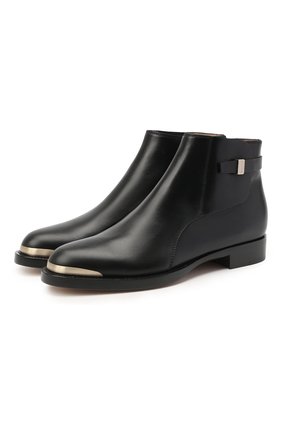 Женские кожаные ботинки GIORGIO ARMANI черного цвета по цене 73150 руб., арт. X1M359/XC976 | Фото 1 Женские кожаные ботинки GIORGIO ARMANI черного цвета, арт. X1M359/XC976 | Фото 1