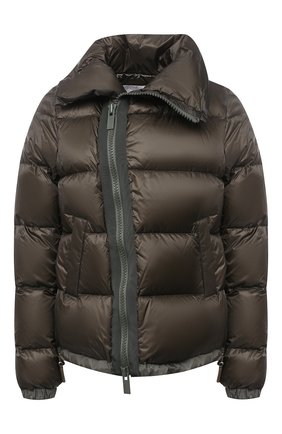 Женский пуховая куртка SACAI хаки цвета по цене 99500 руб., арт. SCW-037 | Фото 1 Женский пуховая куртка SACAI хаки цвета, арт. SCW-037 | Фото 1
