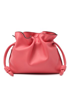 Женский клатч flamenco mini LOEWE розового цвета по цене 119500 руб., арт. A411FC2X05 | Фото 1 Женский клатч flamenco mini LOEWE розового цвета, арт. A411FC2X05 | Фото 1