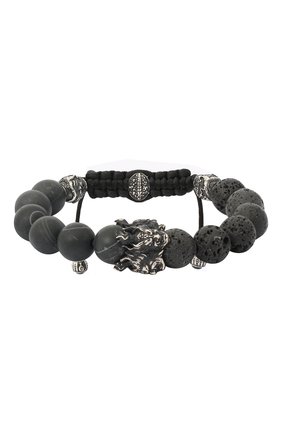 Женский браслет сила дракона GL JEWELRY черного цвета по цене 21560 руб., арт. PB477 | Фото 1 Женский браслет сила дракона GL JEWELRY черного цвета, арт. PB477 | Фото 1
