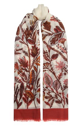 Женская шаль из кашемира и шелка LORO PIANA синего цвета по цене 99500 руб., арт. FAL3853 | Фото 1 Женская шаль из кашемира и шелка LORO PIANA синего цвета, арт. FAL3853 | Фото 1