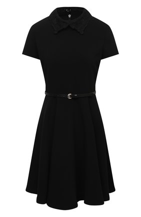Женское платье ERMANNO ERMANNO SCERVINO черного цвета по цене 53750 руб., арт. 47T AB57 CRE | Фото 1 Женское платье ERMANNO ERMANNO SCERVINO черного цвета, арт. 47T AB57 CRE | Фото 1