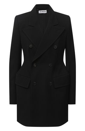 Женский шерстяной жакет BALENCIAGA черного цвета по цене 193500 руб., арт. 571279/TYI20 | Фото 1 Женский шерстяной жакет BALENCIAGA черного цвета, арт. 571279/TYI20 | Фото 1