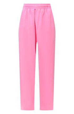 Женские хлопковые брюки BALENCIAGA розового цвета по цене 77200 руб., арт. 641647/TJVA2 | Фото 1 Женские хлопковые брюки BALENCIAGA розового цвета, арт. 641647/TJVA2 | Фото 1