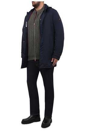 Мужской кашемировый кардиган KITON хаки цвета по цене 374000 руб., арт. UK1019/4XL-8XL | Фото 2 Мужской кашемировый кардиган KITON хаки цвета, арт. UK1019/4XL-8XL | Фото 2 (Материал внешний: Шерсть, Кашемир; Рукава: Длинные; Big sizes: Big Sizes; Стили: Кэжуэл; Длина (для топов): Удлиненные; Мужское Кросс-КТ: Кардиган-одежда; Региональные ограничения белый список (Axapta Mercury): RU)