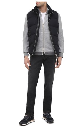 Мужской толстовка ERMENEGILDO ZEGNA светло-серого цвета по цене 99500 руб., арт. UV554/815R | Фото 2 Мужской толстовка ERMENEGILDO ZEGNA светло-серого цвета, арт. UV554/815R | Фото 2