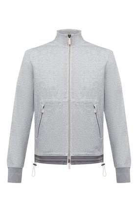 Мужской толстовка ERMENEGILDO ZEGNA светло-серого цвета по цене 114500 руб., арт. UV554/815R | Фото 1 Мужской толстовка ERMENEGILDO ZEGNA светло-серого цвета, арт. UV554/815R | Фото 1 (Материал внешний: Синтетический материал, Хлопок; Длина (для топов): Стандартные; Рукава: Длинные; Мужское Кросс-КТ: Толстовка-одежда; Стили: Спорт-шик)