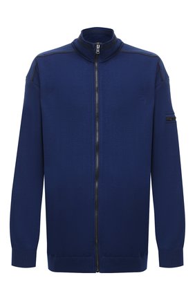 Мужской шерстяной кардиган PAUL&SHARK синего цвета по цене 63900 руб., арт. I20P1255/FLV/3XL-6XL | Фото 1 Мужской шерстяной кардиган PAUL&SHARK синего цвета, арт. I20P1255/FLV/3XL-6XL | Фото 1 (Рукава: Длинные; Материал внешний: Шерсть; Стили: Кэжуэл; Длина (для топов): Удлиненные; Мужское Кросс-КТ: Кардиган-одежда)