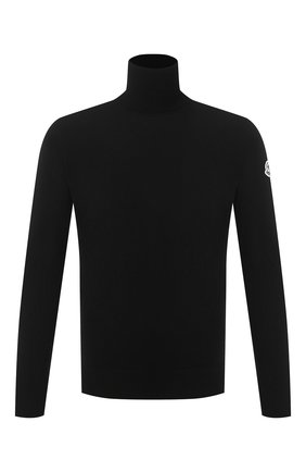 Мужской шерстяная водолазка MONCLER черного цвета по цене 53700 руб., арт. F2-091-9F706-00-948AS | Фото 1 Мужской шерстяная водолазка MONCLER черного цвета, арт. F2-091-9F706-00-948AS | Фото 1