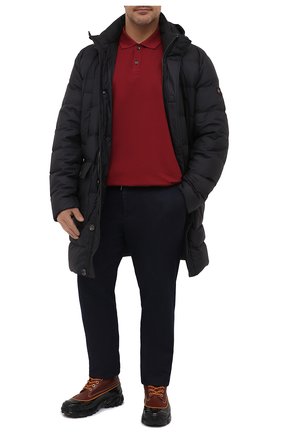 Мужская пуховик PAUL&SHARK черного цвета по цене 111000 руб., арт. I20P2138/HT6/3XL-6XL | Фото 2 Мужская пуховик PAUL&SHARK черного цвета, арт. I20P2138/HT6/3XL-6XL | Фото 2