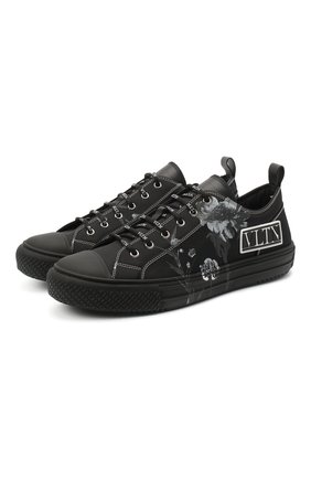 Текстильные кеды Valentino Garavani Giggies | Фото №1 Текстильные кеды Valentino Garavani Giggies | Фото №1